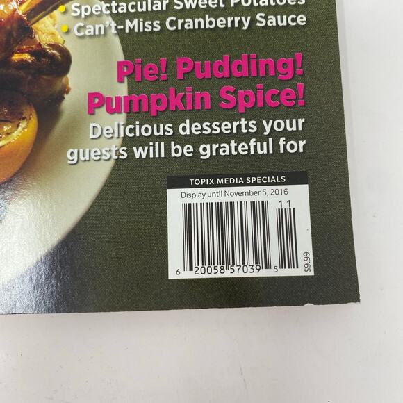 Get Crocked Slow Cooker Thanksgiving special edition magazine 2016 - Picture 11 of 11